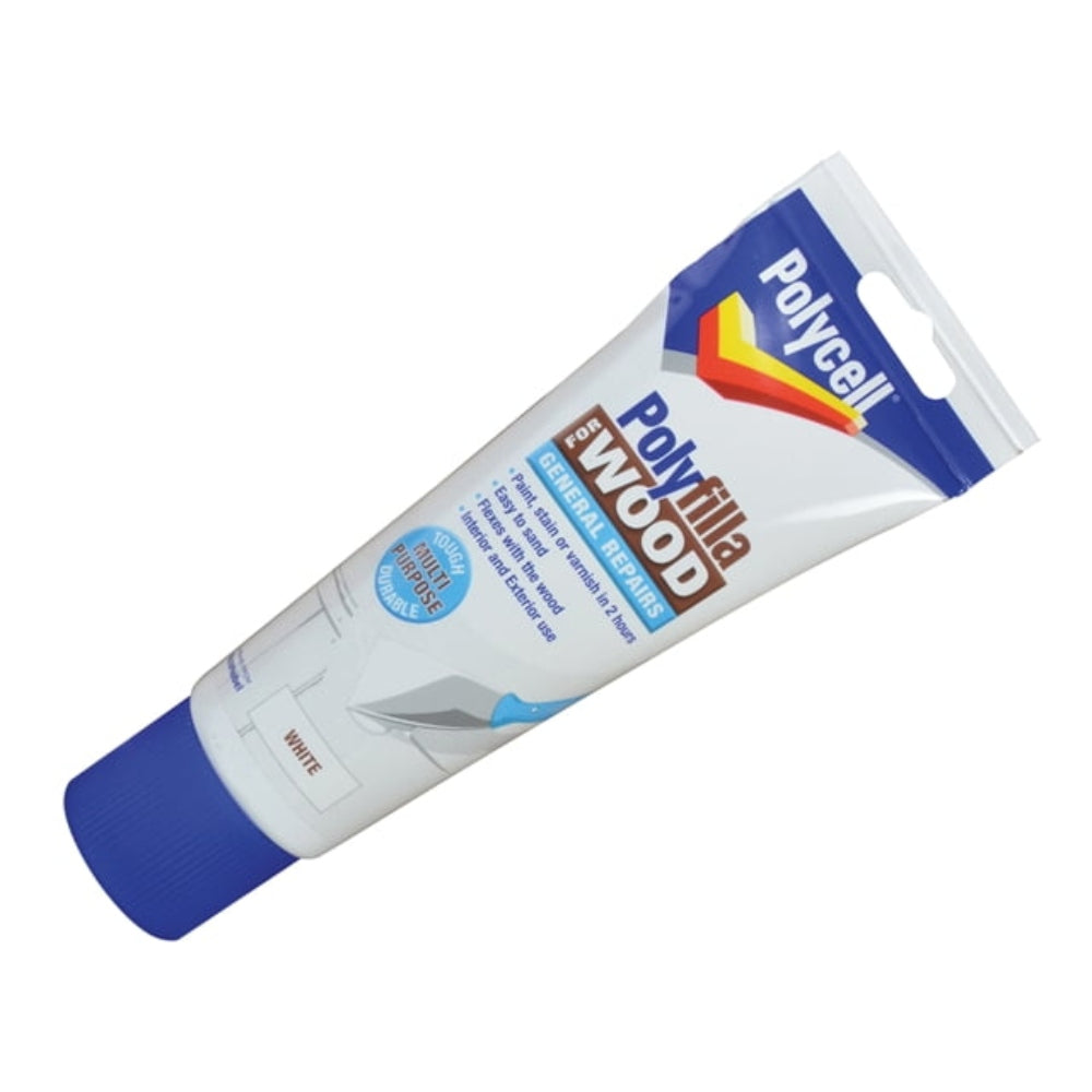 Polycell Multi-Purpose Exterior Polyfilla - Ready Mixed, Grey, 330g Tube Or 1kg Tub