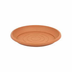 Prosperplast Terra Planter Saucer 9x9x1.2cm - Terracotta