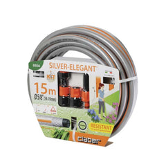 Claber 15.8mm Elegant Hose Kit 15Mtr Silver