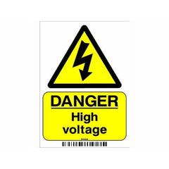 STICKER: DANGER HIGH VOLTAGE