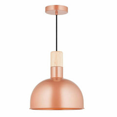 Luce Single Pendent with E27 Socket - Gold