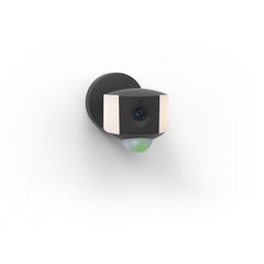 Lutec Ara Led Security Wall Light with Motion Sensor and Built In Camera 5W 200LM Dark Grey