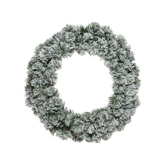 Everlands Snowy Imperial Wreath 50cm