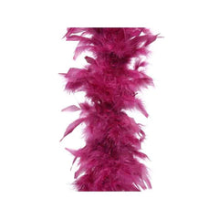 Decoris Feather Boa Garland 17 x 184cm - Magnolia