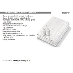 BR UNDERBLANKET WASHABLE D 150x140