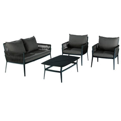 HiGold Hestia Sofa Set - Black