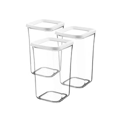 Michelino Plastic Container Set of 3 - 1.3L
