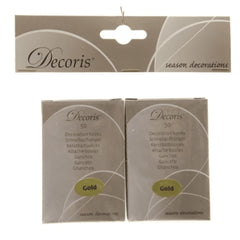 Decoris Bauble Hangers 2 Boxes of 50 Pieces - Gold