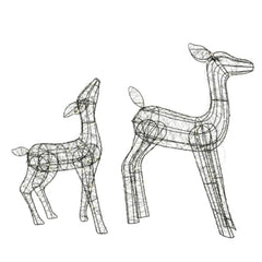 WARM WHITEMICRO LED DEER GB METAL DEER STEADY OUTDOOR L24.00-W78.00-H118.00CM-120L