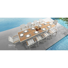 HiGold Nofi 2.0 Extendable Table Dining Set With 10 Chairs