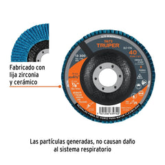 Truper Disc Flap 40G .