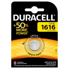Duracell Spec Lithium Cell 3V Battery 1616 x1 Piece