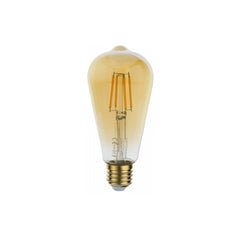 Optonica Led Bulb ST64 4W E27 400LM 2500K with Golden Glass and Filament