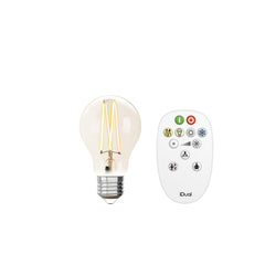 Idual Led Filament Bulb 9W G125 with Clear Glass E27