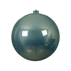 Decoris Shatterproof Bauble 20cm - Light Blue
