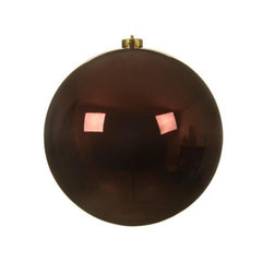 Decoris Shatterproof Bauble 20cm - Rosewood