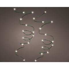 Lumineo 240 Micro-Led Flex Stringlights 18m - Green/ Warm White