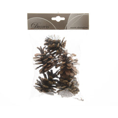 Decoris Decorative Pinecone Set of 5 Pieces 15 x 15cm