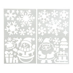 Decoris Window Stencils 47 x 24cm - 4 Assorted