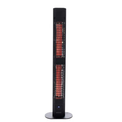 Sunred Valencia Dark Lounge Heater 3000W - Black
