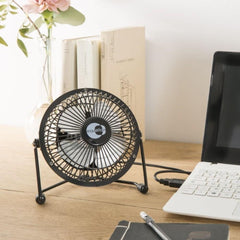 Equation Mini Metal Fan 10cm 15W - Black