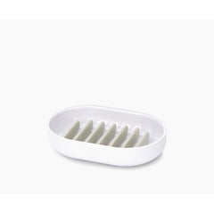 JJ DUO QUICK-DRAIN SOAP DISH - WHITE 70555 (SS21)