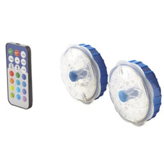 Naterial Pool LED 2pcs With Remote Control & Magnets,