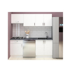Little Luxury 200cm Kitchen Black laminate top