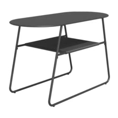 Naterial Duo Dining Table For 2 Persons Dark Grey,