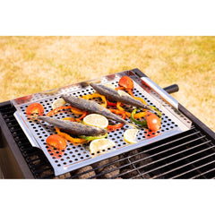 Naterial BBQ Seafood cooking dish stainless steel