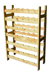 WINE RACK 42 PINE - 630x250x980h Mm