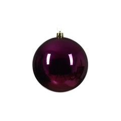 Decoris Shatterproof Bauble 14cm - Violet