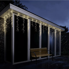 Lumineo Connect Compact Icicle 256 Led Lights - Warm White