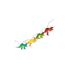 Inspire Talba Stringlight with 12 Dinosaur Shapes and USB Plug - Multicolor