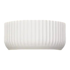 Inspire Halcas Plaster Wall Lamp E27 31cm - White