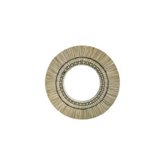 Inspire Palia Round Mirror 60cm - Natural