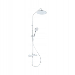 Sensea Redondo Full System Shower with 3 Jets ACS 26 x 26cm - Chrome