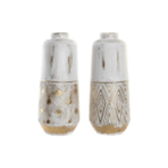 iDecor Metal Vase 16 x 16 x 38cm - 2 Assorted Models