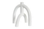 iDecor Candle Holder 21.5 x 21.5 x 23cm - White