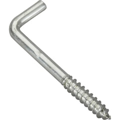 Standers Square Cup Hooks Steel Screw 4 X 50Mm - 4 Pieces