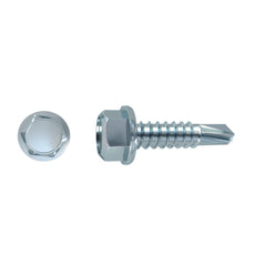 Standers Self-Drilling Screw Hex Steel Wzp+Cr3 4.8X16 20P