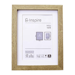 Inspire Milo Frame 13 X 18Cm - Oak