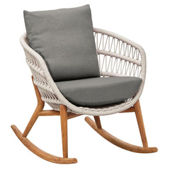 HiGold Vasca Rocking Chair - Beige/Grey