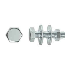 Standers Hex Screw, Nut And 2 Washers Steel 8.8 Wzp+Cr3 4X50 12P