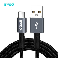 BWOO Braided Nylon Type-C cable.