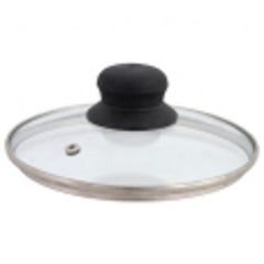 Glass id with valve 28cm