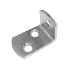 1Pc Angle 30X20X20X2Mm Steel Nickel Plated