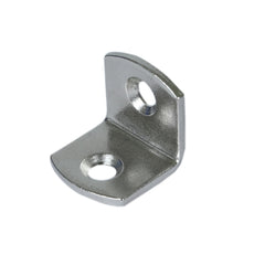 1Pc Angle 20X20X20X2Mm Steel Nickel Plated