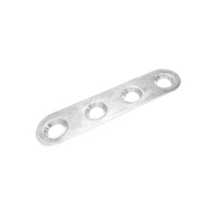 1Pc Plate Round L60Xw15Xt2Mm Steel Zinc