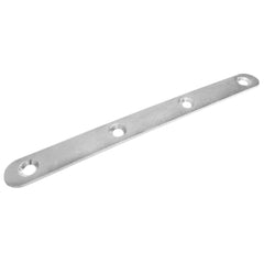 1Pc Plate Round L156Xw15Xt2Mm Steel Zinc